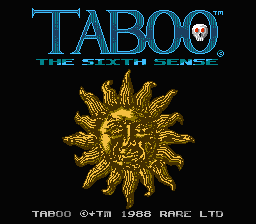 Taboo : The Sixth Sense [US] Thumbnail