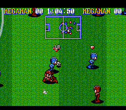 Rockman’s Soccer (Japan) [JP] snes 1994 Game Image