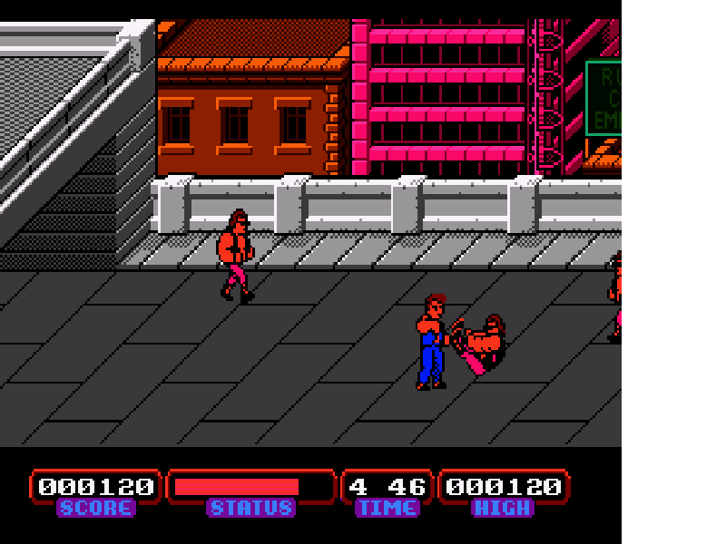 Target Renegade [US] nes 1990 Game Image