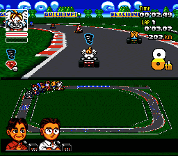 SD F-1 Grand Prix (Japan) [JP] snes 1995 Game Image