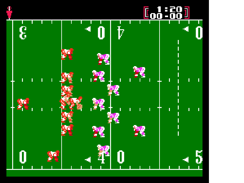 Tecmo Bowl [US] nes 1989 Game Image
