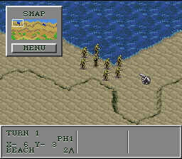 Sgt. Saunders’ Combat! (Japan) [JP] snes 1995 Game Image
