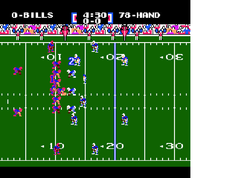 Tecmo Super Bowl [US] nes 1991 Game Image