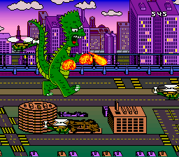Simpsons, The – Bart no Fushigi na Yume no Daibouken (Japan) (En) [JP] snes 1992 Game Image