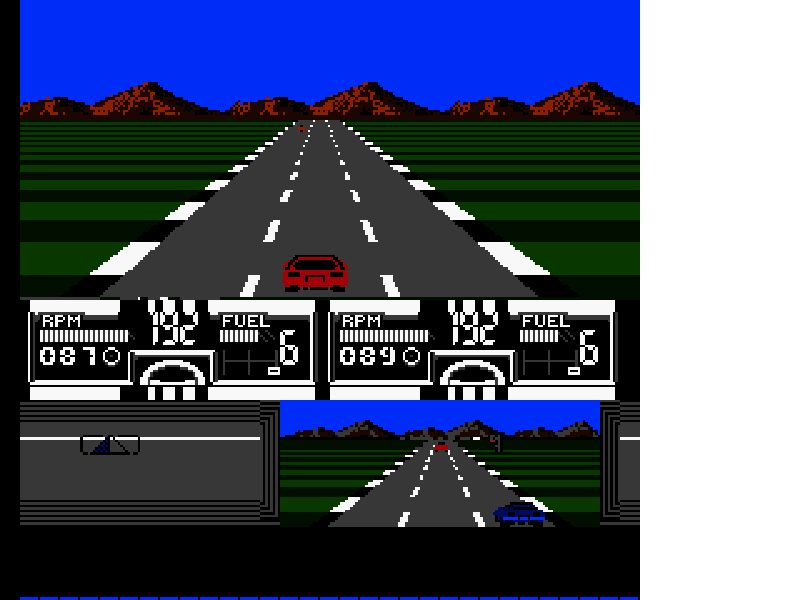 Alex DeMeo’s Race America [US] nes 1992 Game Image