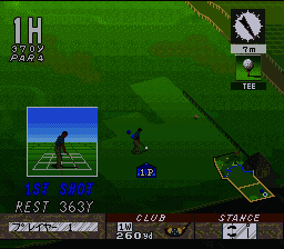 St. Andrews – Eikou to Rekishi no Old Course (Japan) [JP] snes 1995 Game Image