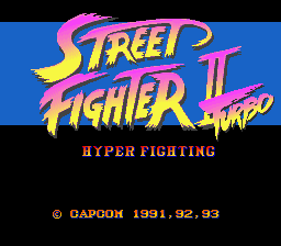 Street Fighter II Turbo (Japan) [JP]