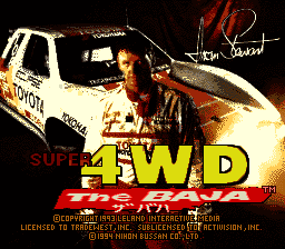 Super 4WD - The Baja (Japan) [JP] Thumbnail