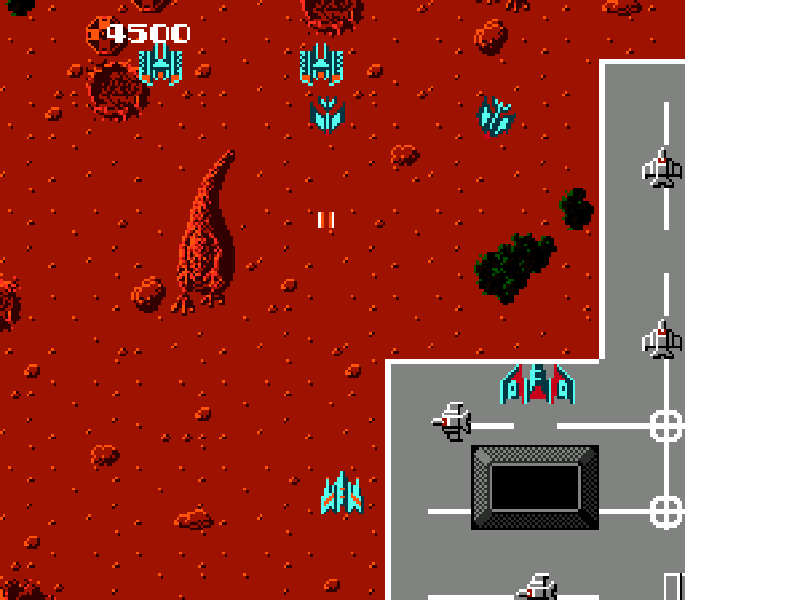Terra Cresta [US] nes 1990 Game Image