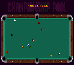 Super Billiard – Championship Pool (Japan) [JP] snes 1993 Game Image