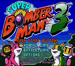 Super Bomberman 3 (Japan) [JP]