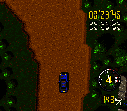 Super Drift Out – World Rally Championships (Japan) (En) [JP] snes 1995 Game Image