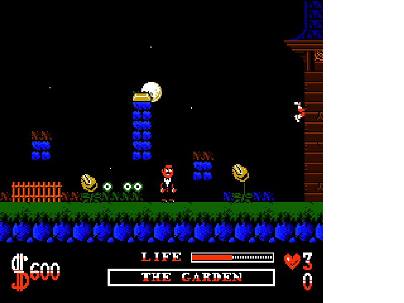 The Addams Family [US] nes 1992 Game Image