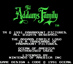 The Addams Family [US] Thumbnail