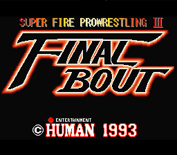Super Fire Pro Wrestling III - Final Bout (Japan) (Rev 1) [JP] Thumbnail