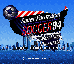 Super Formation Soccer 94 - World Cup Final Data (Japan) [JP] Thumbnail
