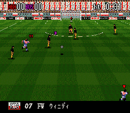 Super Formation Soccer 96 – World Club Edition (Japan) [JP] snes 1996 Game Image