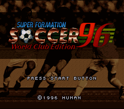 Super Formation Soccer 96 - World Club Edition (Japan) [JP] Thumbnail