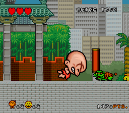 Super Genjin (Japan) [JP] snes 1994 Game Image