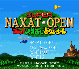 Super Naxat Open - Golf de Shoubu da Dorabocchan (Japan) [JP] Thumbnail