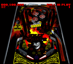 Super Pinball – Behind the Mask (Japan) [JP] snes 1994 Game Image