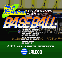 Super Professional Baseball (Japan) [JP]