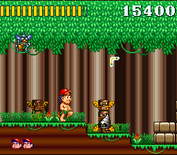 Takahashi Meijin no Daibouken-jima (Japan) (En) [JP] snes 1992 Game Image