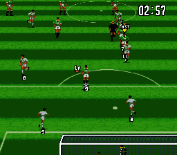 Takeda Nobuhiro no Super League Soccer (Japan) [JP] snes 1994 Game Image