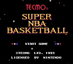 Tecmo Super NBA Basketball (Japan) (En) (Rev 1) [JP] Thumbnail