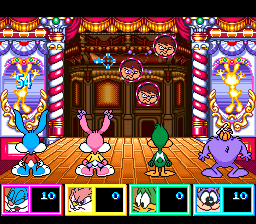 Tiny Toon Adventures – Dotabata Daiundoukai (Japan) [JP] snes 1994 Game Image