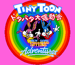 Tiny Toon Adventures - Dotabata Daiundoukai (Japan) [JP] Thumbnail