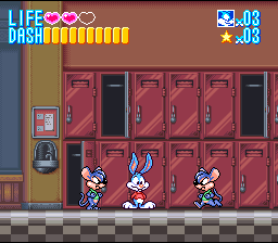 Tiny Toon Adventures (Japan) (Rev 1) [JP] snes 1993 Game Image