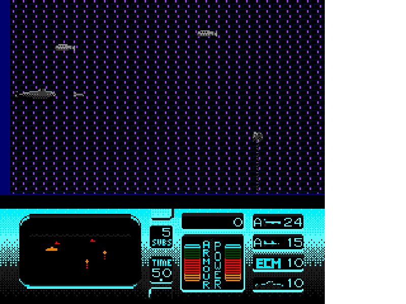 The Hunt for Red October [US] nes 1991 Game Image