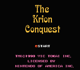 The Krion Conquest [US] Thumbnail