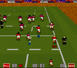 World Class Rugby 2 – Kokunai Gekitou Hen ’93 (Japan) [JP] snes 1994 Game Image