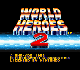 World Heroes 2 (Japan) [JP] Thumbnail