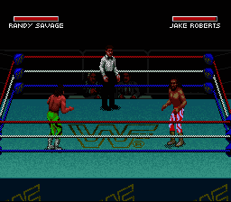 WWF Super WrestleMania (Japan) (En) [JP] snes 1992 Game Image