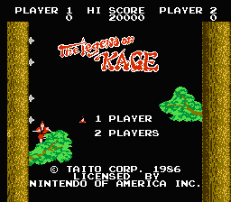 The Legend of Kage [US] Thumbnail