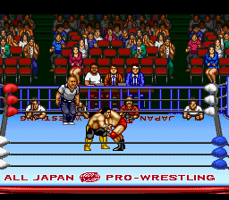 Zen-Nihon Pro Wres 2 – 3-4 Budoukan (Japan) [JP] snes 1995 Game Image