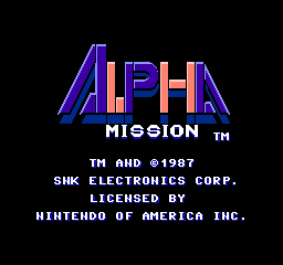 Alpha Mission [US] Thumbnail