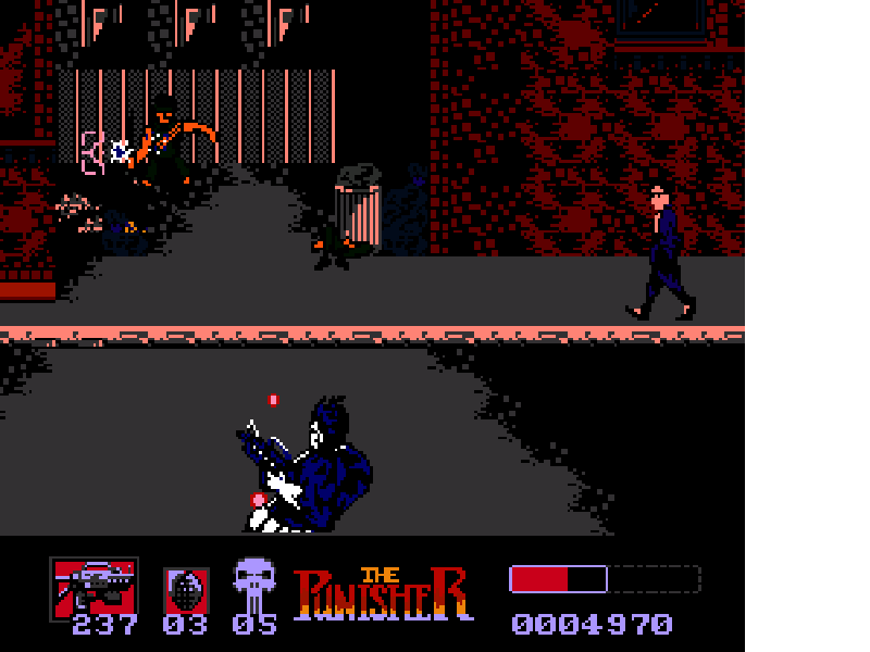 The Punisher [US] nes 1990 Game Image