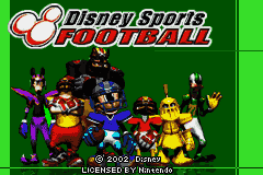 Disney Sports - American Football (Japan) [JP] Thumbnail