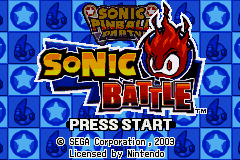 Double Pack - Sonic Pinball Party & Sonic Battle (Japan) (En,Ja+En,Ja,Fr,De,Es,It) [JP] Thumbnail
