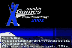 ESPN Winter X-Games Snowboarding 2002 (Japan) (En) [JP]