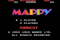 Famicom Mini 08 - Mappy (Japan) (En) [JP] Thumbnail