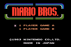 Famicom Mini 11 - Mario Bros. (Japan) [JP] Thumbnail