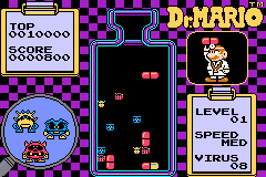 Famicom Mini 15 – Dr. Mario (Japan) [JP] gba 2004 Game Image