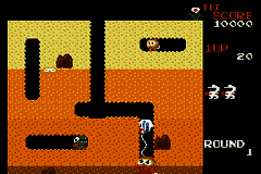 Famicom Mini 16 – Dig Dug (Japan) [JP] gba 2004 Game Image