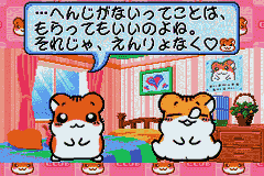 Hamster Club 4 – Shigetchi Daidassou (Japan) [JP] gba 2003 Game Image