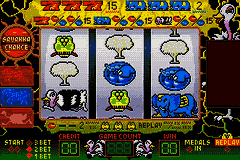 Jissen Pachi-Slot Hisshouhou! – Juuou Advance (Japan) [JP] gba 2002 Game Image